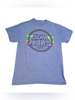 Star Wars 1977 Graphic Short Sleeve Tee - Blue